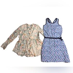 Hanna Andersson Floral Dresses 140 Girls Size 10 Summer Dress